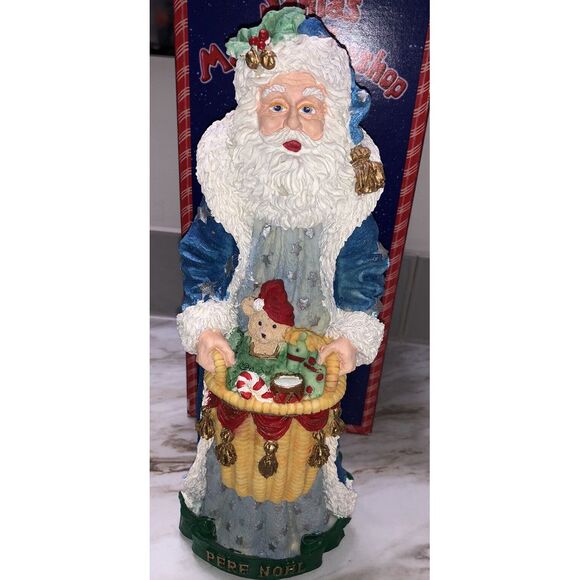 Ann Chery Other - Pere Noel Santa 1995‎ by Santa's Magical Toyshop Christmas Figurine 12"